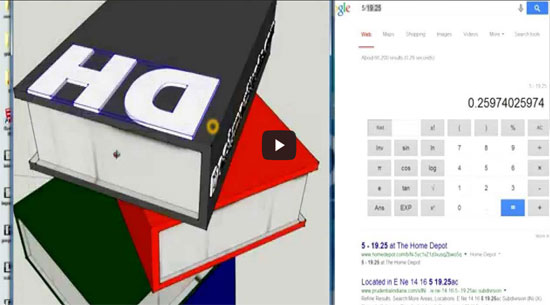 How to generate 3d text in sketchup and place, scale and manoeuvre it