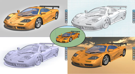 Spread3D Review, an online 3D model viewer and 3D collaboration tool for sketchup