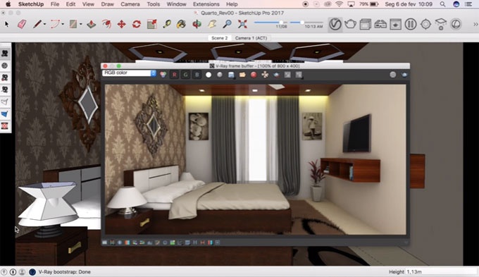 How to efficiently use advance camera tools inside sketchup
