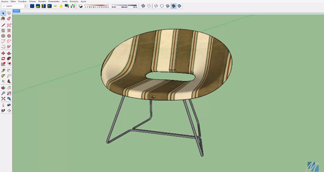 How to make an advanced texture mapping perfectly in Sketchup