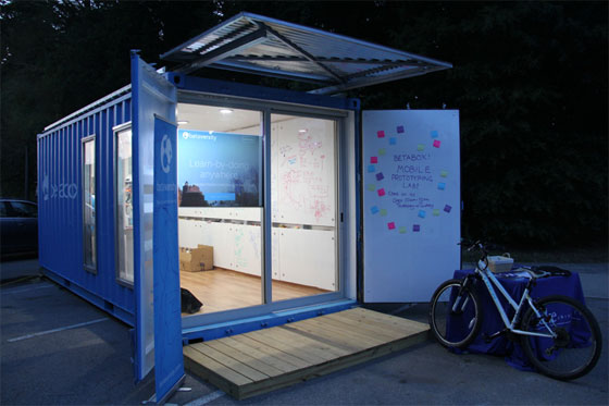Betaversity recently launched BetaBox, a mobile prototyping lab, loaded with rapid prototyping tools like 3D printers, laser cutters, scanners, design equipment as well as speed of though materials all inside a 25-foot-long shipping container.