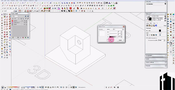 Learn to insert light to your sketchup model with IRender nXt