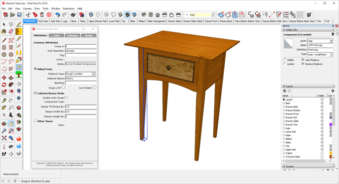 CutList Bridge 4.4 is available in extension warehouse