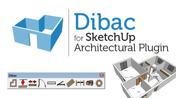 Create stunning architectural drawings with Dibac 2015 for SketchUp Architectural Plugin