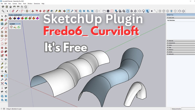 How to Model with Curviloft v1.2d with SketchUp - All Tools Explained