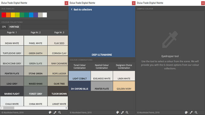 Dulux Trade Digital Palette ? The newest sketchup extension