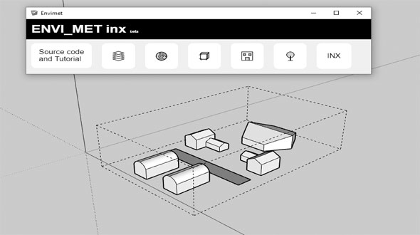 Envimet INX â€“ The newest sketchup plugin in extension warehouse