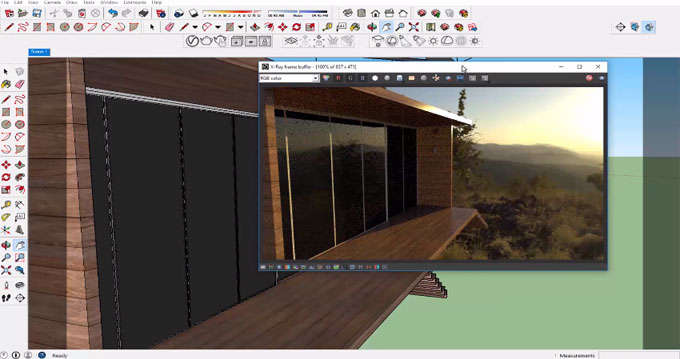 How to apply domelight and HDRI in vray  sketchup to set sky – Sketchup  World