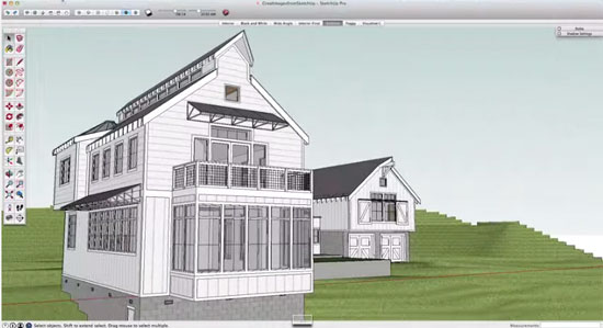 Some useful tips to get stunning images from Sketchup