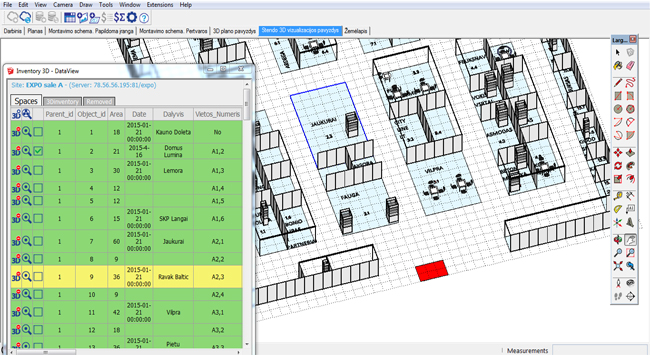 Inventory3D for Excel – The newest sketchup extension