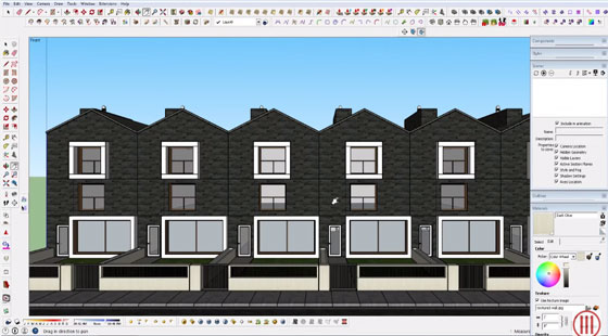 How to design a Modern House with Sketchup
