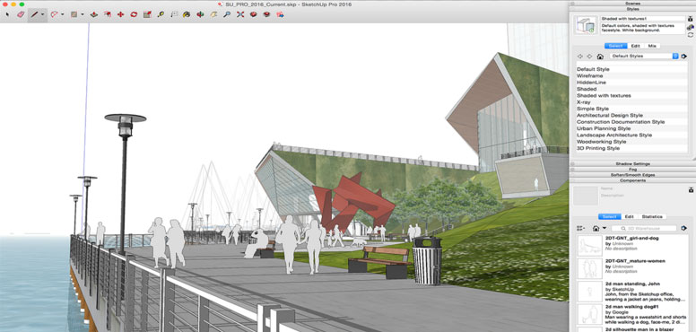 new features are included in Sketchup Pro 2016