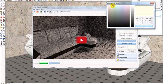 SoftByte Labs launched the most updated version of Raylectron for sketchup alias version 4.14