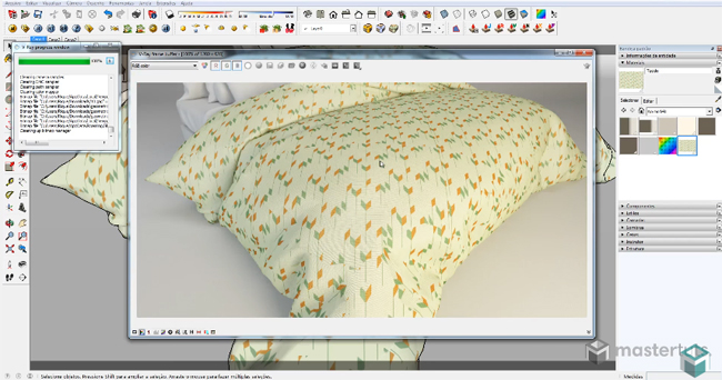 How to Build Realistic Fabric in V Ray for SketchUp