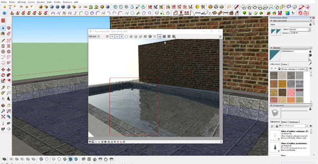 Realistic Water Tutorial with sketchup, v-ray and photoshop