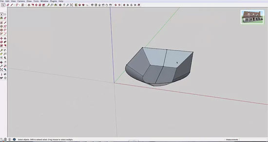 Scale tool is a handy tool in sketchup for modifying 3d objects easily