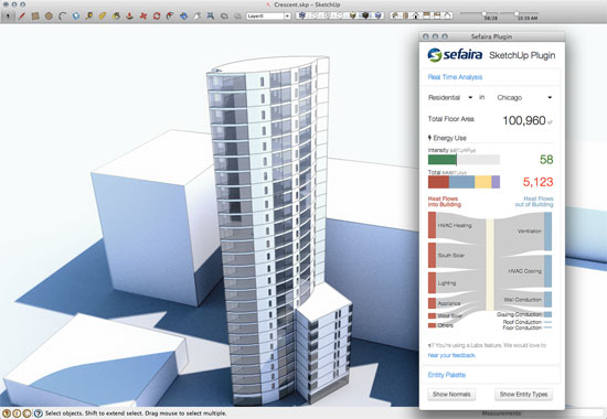 Sefaira SketchUp Plugin can now be incorporated with Web Application