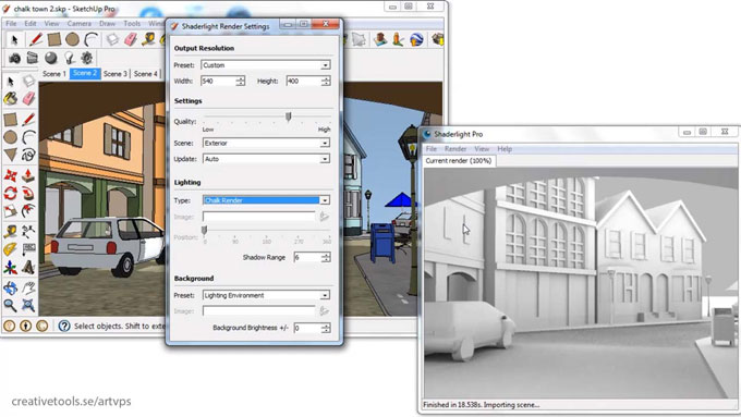 Shaderlight 2019 launched with support to sketchup 2019