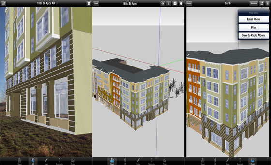 Sketchup 2015 and SightSpace 3D Mobile Augmented Reality App