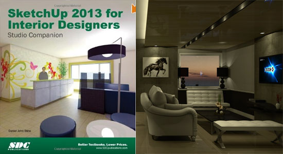 An useful course book for students - Sketchup 2013 hands on