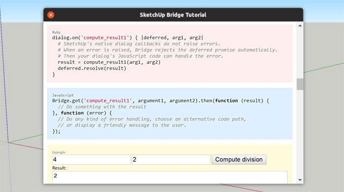 SketchUp Bridge Tutorial 3.0 is just launched