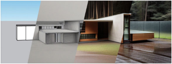 SketchUp Diffusion rendering