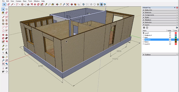 How to use sketchup for designing your own home with perfect dimensions