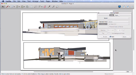 Sharpen your knowledge with Layout in Sketchup Pro