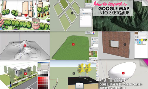 A series of sketchup online tutorials to become expert in sketchup