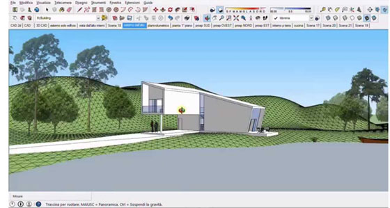 Brief overview of various features of Sketchup Pro 2015