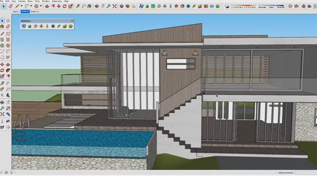 How to produce realistic rendering of any sketchup model with ArielVisison