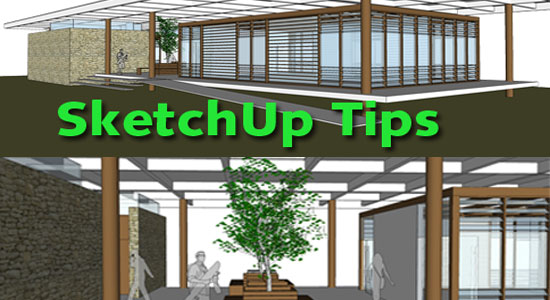 Some useful tips for obtaining superior images from Sketchup