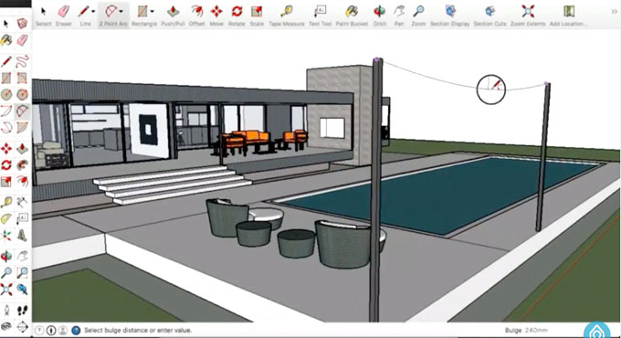 How to create 3D walkthrough animation of a building in real time virtual environment with sketchup & Kubity