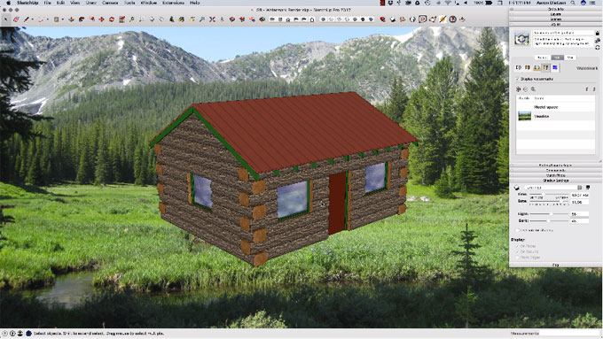 Learn the process for watermark rendering in sketchup