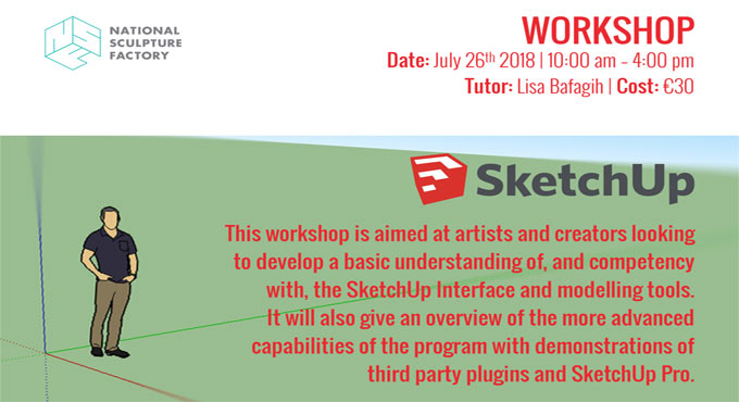 An exclusive sketchup workshop with Lisa Bafagih, an educator at St John?s College Cork