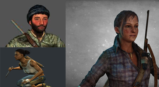 How to create 3D modeling & texturing of a survivor with Maya, Mudbox & Photoshop