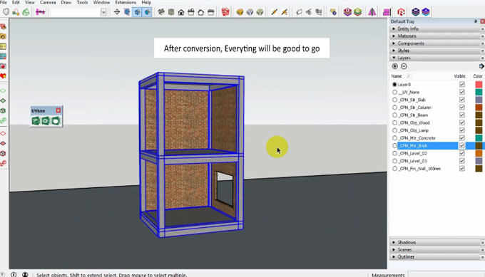 UV bim Report â€“ The newest sketchup extension