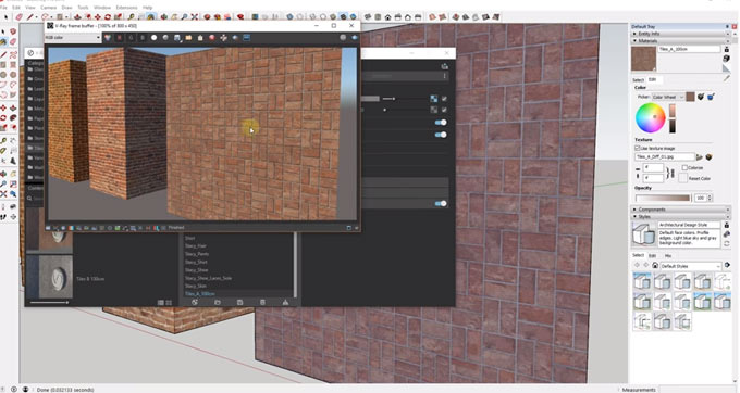 How to include v-ray materials in your sketchup models from v-ray material library