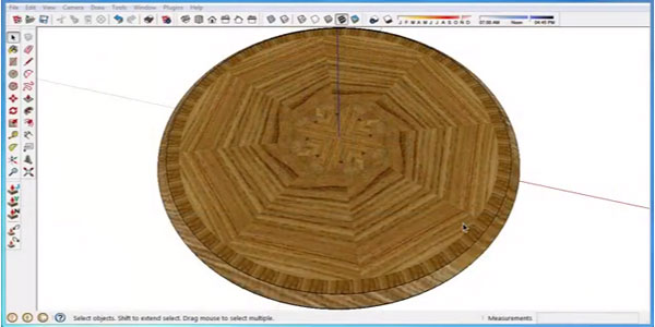 How to create and show veneers in Sketchup