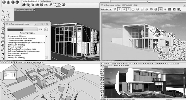 3D rendering with vray 3.2 for Sketchup and Rhino 5