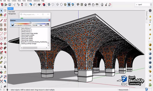 How to use Sketchup Pro 2016 for modeling and rendering