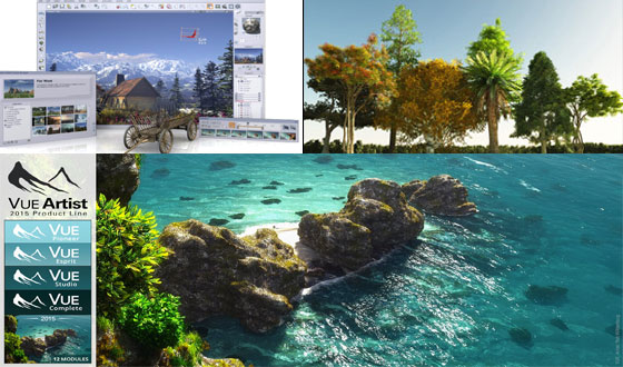 E-on Software launched new series of VUE 2015 to improve the workflow of 3D artists & 3D Enthusiasts.