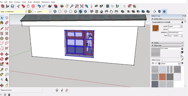 Window+ is a powerful sketchup extension to create & edit windows in building models