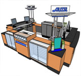 Alltel Kiosk Design