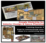 Google Sketchup for Interior Design and Space Planning