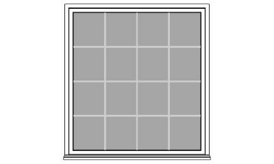 3D Scalable Casement Window