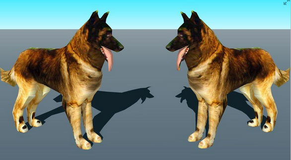 3d Dog