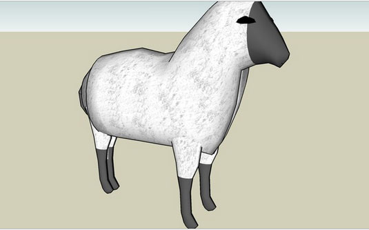 Sketchup model - Sheep