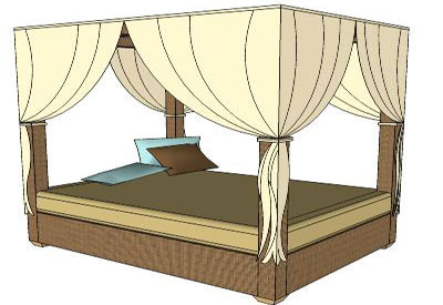 Daybed with Canopy
