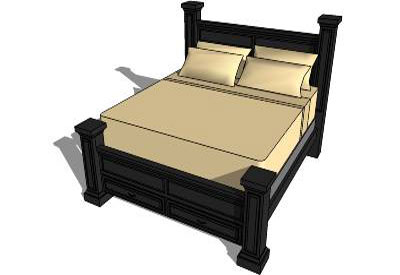 Four Post King Bed